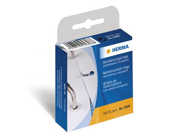 Produktfoto för Herma Hålförstärkare 5mm diameter