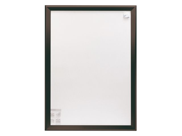 Väggram 70x100cm alu.profil 45mm svart | Kontorsmöbler och inredning - Tavlor ställ och ramar - Väggramar | Kontorsexperten