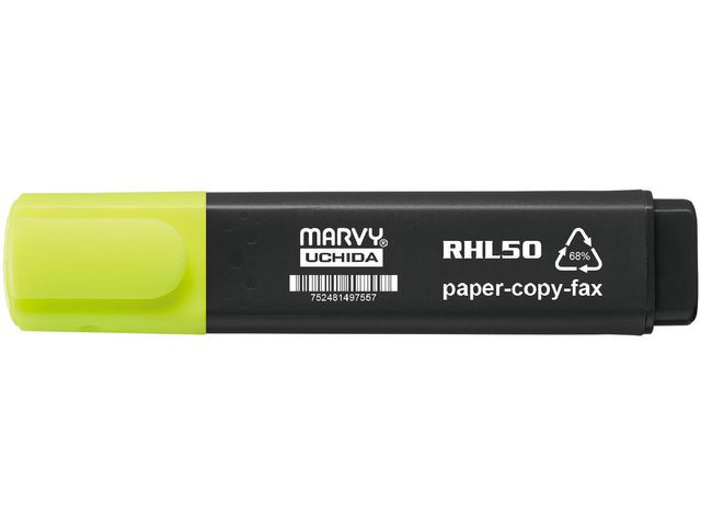 Marvy Överstrykningspenna recy gul | Kontorsmaterial - Pennor - Överstrykningspennor | Kontorsexperten