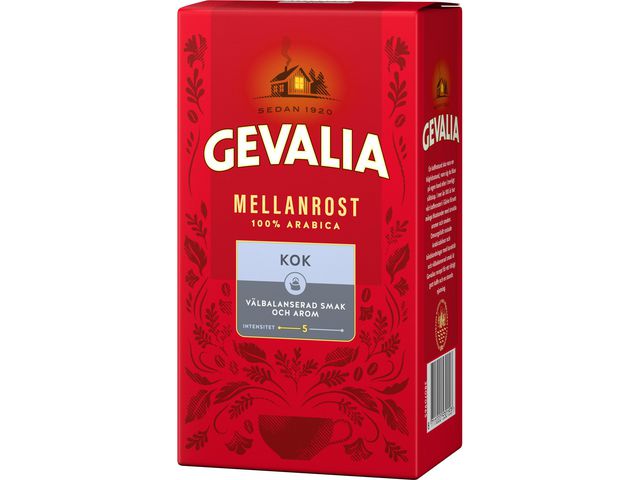 GEVALIA Kaffe Kok Mellanrost 450g