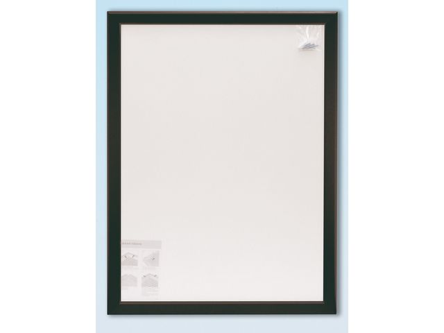 Väggram 50x70cm alu.profil 32mm svart | Kontorsmöbler och inredning - Tavlor ställ och ramar - Väggramar | Kontorsexperten
