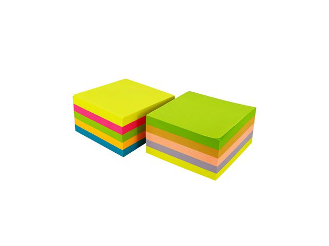 Lyreco Notes kub prem 76x76 färger 2/fp | Kontorsmaterial - Notes och Post-It - Notes - Kuber | Kontorsexperten