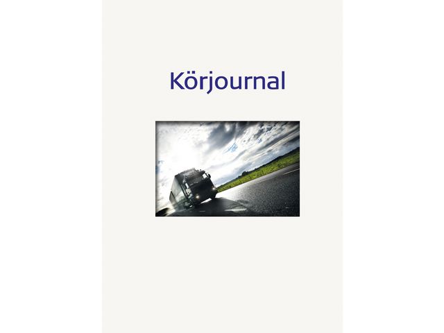 BURDE Körjournal A5 | Kontorsmaterial - Blanketter och bokföring - Bokföringsböcker | Kontorsexperten