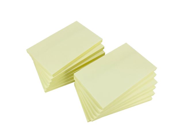 Lyreco Lyreco Premium Notes är självhäftande notisar med extra starkt lim - perfekt för vertikala ytor. 12/fp | Kontorsmaterial - Notes och Post-It - Notes - Extra sticky | Kontorsexperten