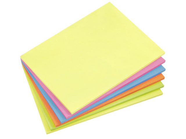 Lyreco Lyreco Premium Extra Large är självhäftande notisar med extra starkt lim - perfekt för vertikala ytor. 6/fp | Kontorsmaterial - Notes och Post-It - Notes - Extra stora | Kontorsexperten