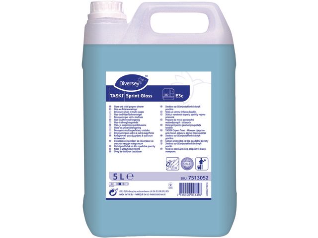 TASKI Fönsterputs Sprint Glass E3c rengörare 5l | Städ och hygien - Fönsterrengöring - Fönsterputsmedel | Kontorsexperten