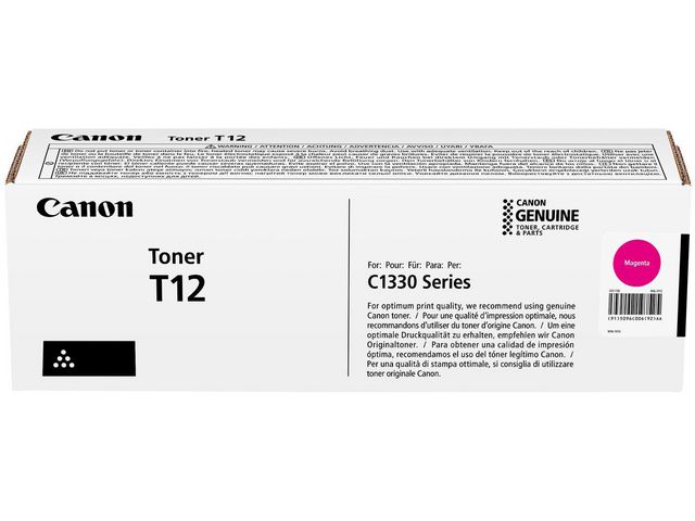 Canon Toner T12 5,3K magenta | Toner och bläck - Tonerkassetter - Toner Canon | Kontorsexperten