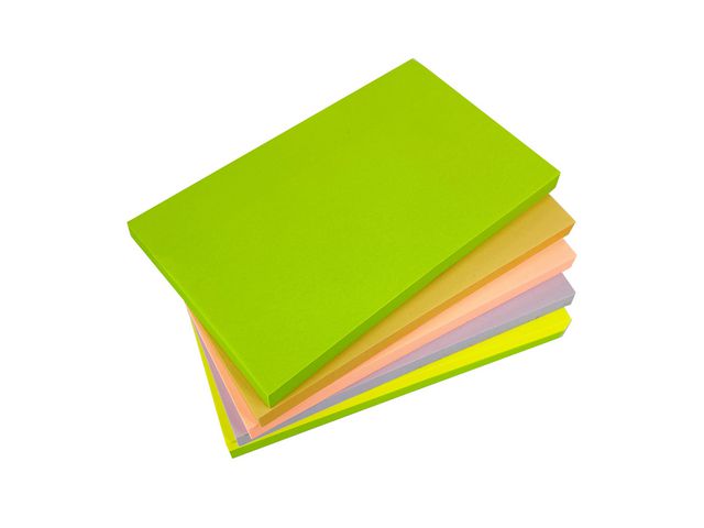 Lyreco Lyreco Premium Notes är självhäftande notisar med extra starkt lim - perfekt för vertikala ytor. 6/fp | Kontorsmaterial - Notes och Post-It - Notes - Extra sticky | Kontorsexperten