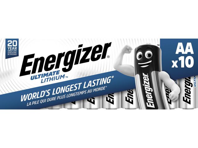 ENERGIZER Batteri Ultimate AA 10/fp | Kontorsmaskiner - Batterier - AA | Kontorsexperten