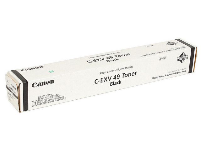 Canon Toner C-EXV49 Svart | Toner och bläck - Tonerkassetter - Toner Canon | Kontorsexperten