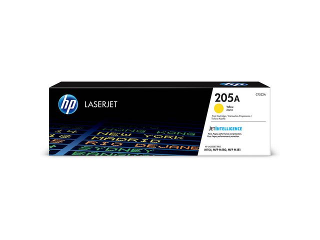 HP Toner CF532A 205A 0,9K Gul | Toner och bläck - Tonerkassetter - Toner HP | Kontorsexperten