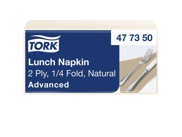 TORK Servett Lunch 2-lags natur 200/fp | Kök och servering - Servetter och dukar - Servett - 2-lagers | Kontorsexperten