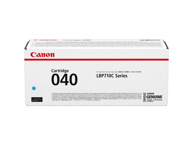 Canon Toner CRG 040 Cyan | Toner och bläck - Tonerkassetter - Toner Canon | Kontorsexperten
