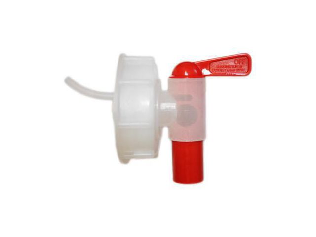 NORDEX Kran till 25 L dunk, 61mm | Städ och hygien - Rengöringsmedel - Doseringsutrustning | Kontorsexperten