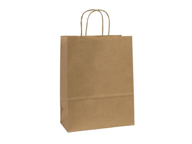 SOBER Bärkasse Small brun 150/fp | Emballage och lagerutrustning - Bärkassar och Påsar - Bärkasse - Papper | Kontorsexperten