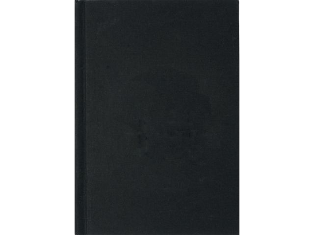 Burde Anteckningsbok A5 svart linnetextil linjerad | Kontorsmaterial - Block och anteckningsböcker - Anteckningsböcker | Kontorsexperten