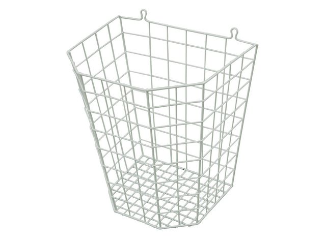 Papperskorg plastad tråd 24L vit | Städ och hygien - Avfallshantering och källsortering - Papperskorgar | Kontorsexperten