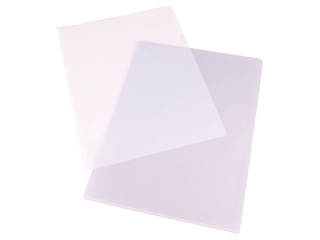 LYRECO Aktmapp A4 0,09 transparent 100/fp | Kontorsmaterial - Mappar och plastfickor - Plastmappar och aktmappar | Kontorsexperten