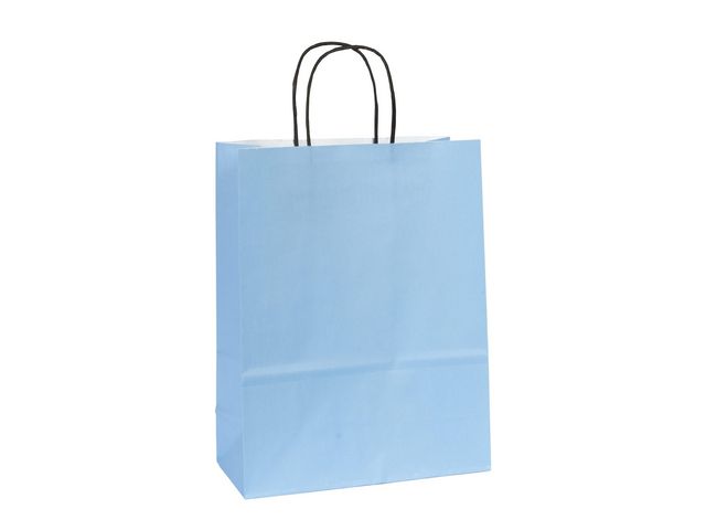 SOBER Bärkasse Small ljusblå 150/fp | Emballage och lagerutrustning - Bärkassar och Påsar - Bärkasse - Papper | Kontorsexperten