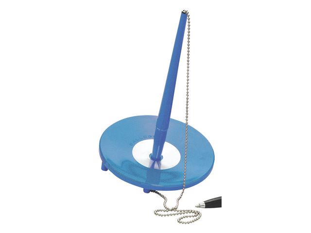 BALLOGRAF Kulpenna Deskset medium blått bläck blå | Kontorsmaterial - Pennor - Kulpennor | Kontorsexperten