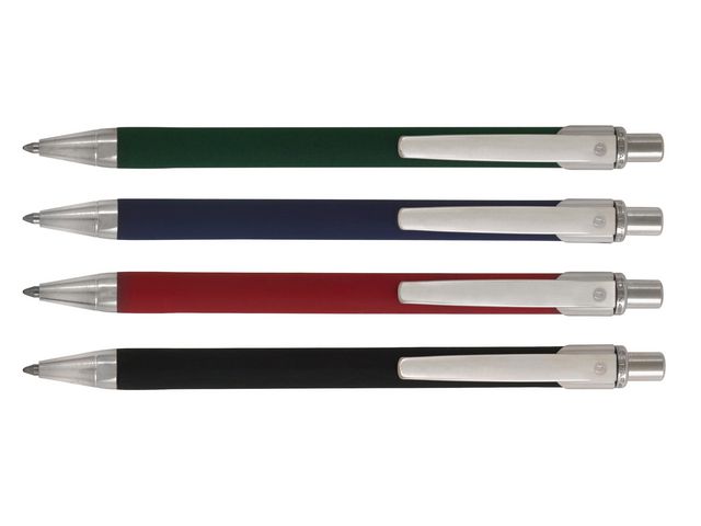 BALLOGRAF Kulpenna Rondo Soft 0,7 sorterade färger blått bläck | Kontorsmaterial - Pennor - Kulpennor | Kontorsexperten