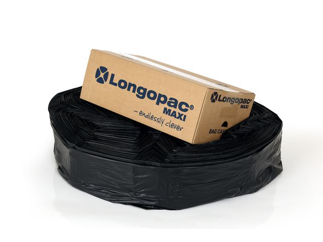 LONGOPAC Kassett Maxi 30my 110m svart