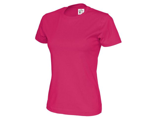 Cottover T-shirt COTTOVER dam GOTS cerise 2XL | Arbetskläder - Arbetströjor - T-shirts | Kontorsexperten