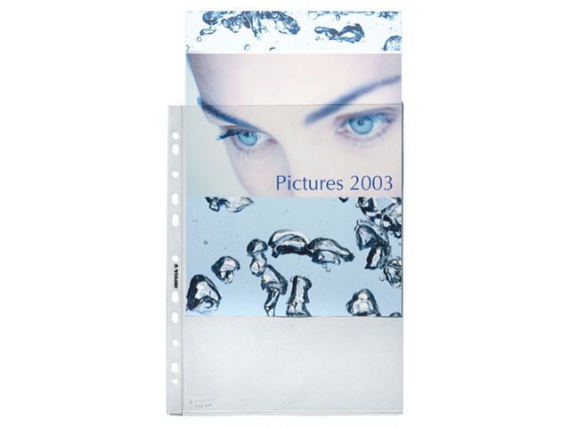 LYRECO Plastficka A4 0,08 klar 100/fp | Kontorsmaterial - Mappar och plastfickor - Plastfickor - Signal | Kontorsexperten