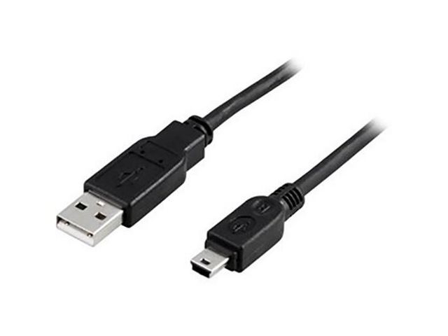 Produktfoto för DELTACO Kabel USB - Mini USB 2m