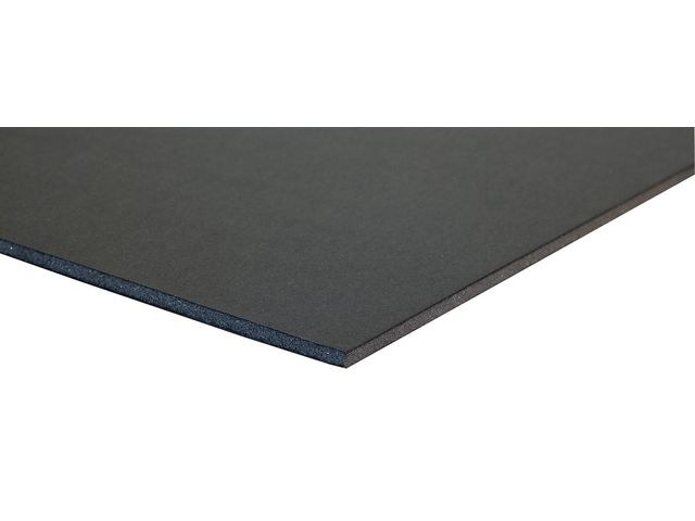 Kapaplattor 5mm svart/svart 50x70 cm | Skola och förskola - Hobbymaterial - Utställningsskärmar | Kontorsexperten