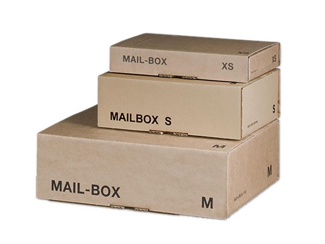 E-handelslåda 249x175x79mm | Emballage och lagerutrustning - Lådor och well - E-handelslådor | Kontorsexperten