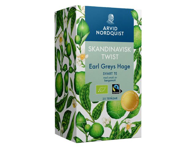 ARVID NORDQUIST Te Earl Greys Hage svart 25/fp