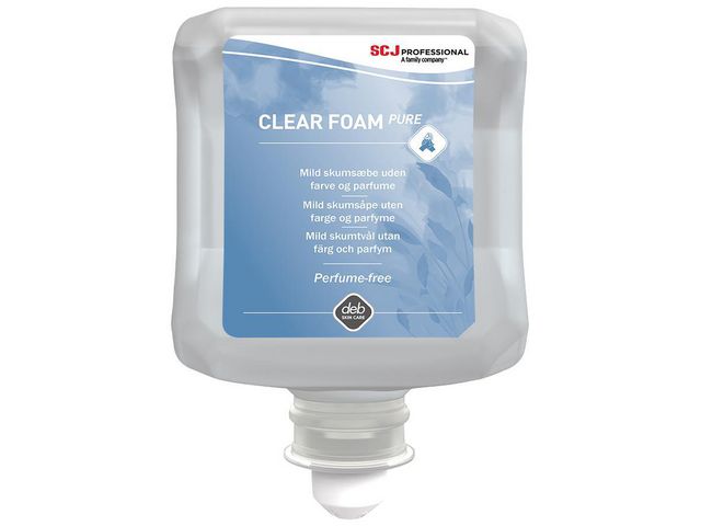 SC Johnson PPROFESSIONAL Skumtvål Refresh Clear FOAM oparfymerad 1l | Städ och hygien - Tvål och hygien - Hygiensystem - Deb | Kontorsexperten