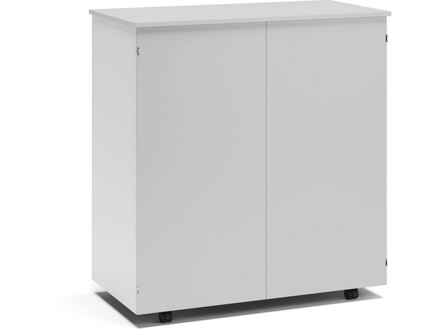 LANAB DESIGN Arbetsplats Cubic vit/ljusgrå | Kontorsmöbler och inredning - Bord och hurtsar - Skrivbord - Fasta | Kontorsexperten