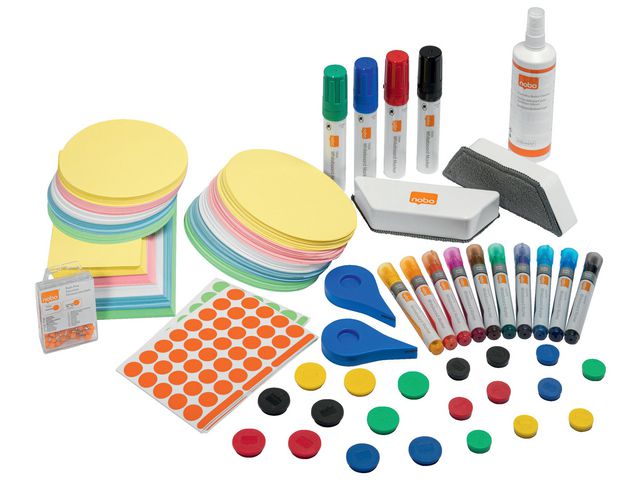 Nobo Tillbehörskit MoveMeet Mod | Kontorsmöbler och inredning - Whiteboardtavlor och tillbehör - Startset för whiteboardtavlor | Kontorsexperten