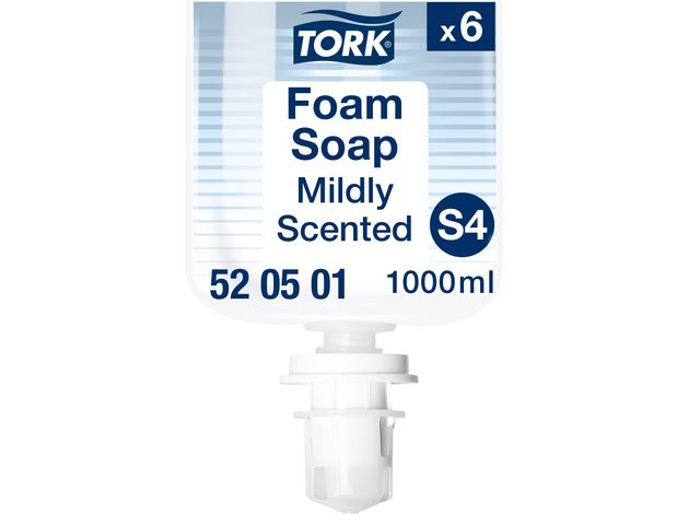 TORK Skumtvål S4 Mild Handtvätt 1L | Städ och hygien - Tvål och hygien - Hygiensystem - Tork | Kontorsexperten