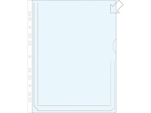 Plastficka bälg 0,17mm A4 | Kontorsmaterial - Mappar och plastfickor - Plastfickor - Bälg | Kontorsexperten