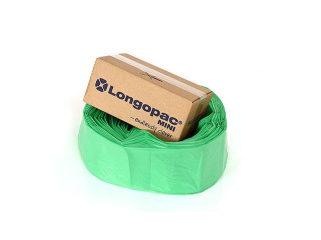 LONGOPAC Kassett Mini strong 45m grön | Städ och hygien - Påsar och säckar - Kassett - Longopac | Kontorsexperten