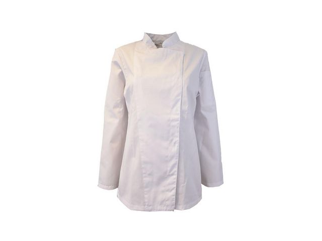 Kockrock LÄ 66231 dam vit 4XL | Arbetskläder - Arbetsjackor - Kock- och livsmedelsrockar | Kontorsexperten