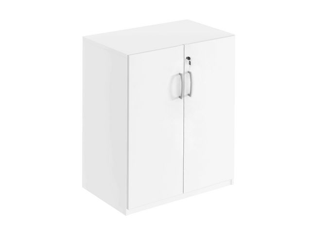 DENORD DESIGN 2xA4-hylla med dörrar vit | Kontorsmöbler och inredning - Skåp och hyllor - Hyllor | Kontorsexperten