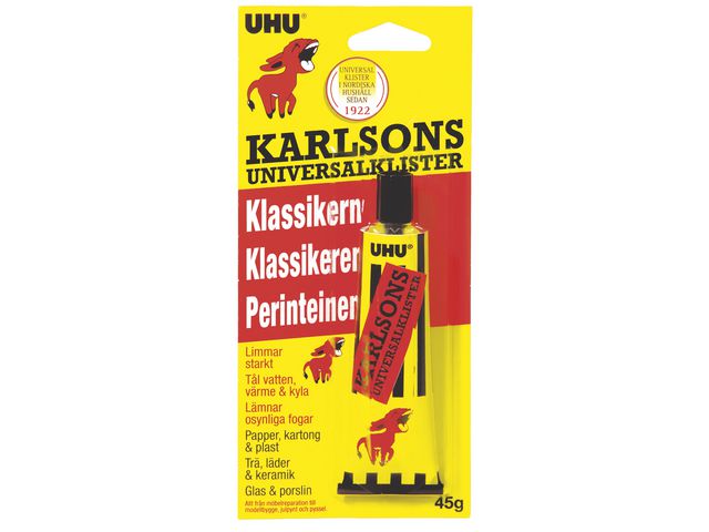Uhu Lim Karlssons klister 45g | Kontorsmaterial - Tejp lim och häftmassa - Lim | Kontorsexperten