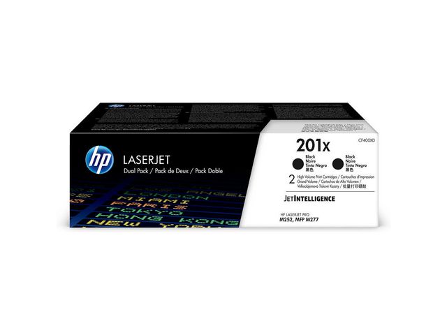 Alternativ bild 0 för HP Toner CF400XD 201X 5,6K Svart 2/FP