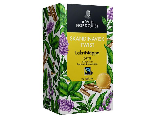 ARVID NORDQUIST Te Lakritstäppa örtte 25/fp | Kök och servering - Kaffe och te - Te | Kontorsexperten