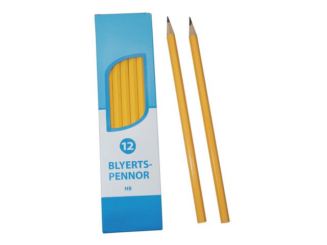 Blyertspenna polerad HB 12/fp