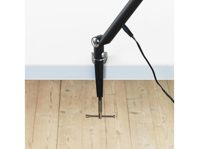 MATTING Klämfäste Lissabon svart | Kontorsmöbler och inredning - Lampor och belysning - Skrivbordslampor | Kontorsexperten