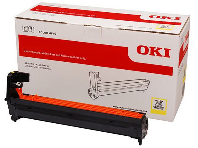 OKI Toner 46438001 Gul | Toner och bläck - Trummor - Trummor OKI | Kontorsexperten