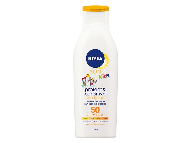 NIVEA Solskyddkräm Kids Protect & sensitive 50+ 200ml