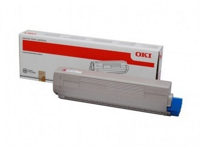 OKI Toner, hög kapacitet, svart, magenta, singelförpackning, 46471102 | Toner och bläck - Tonerkassetter - Toner OKI | Kontorsexperten
