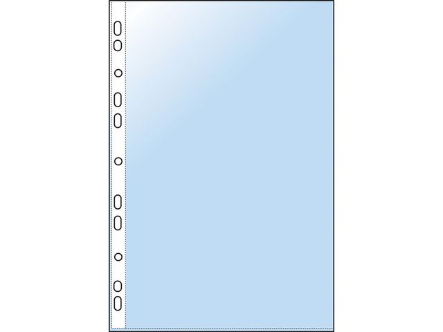 Plastficka A4 0,06mm präglad | Kontorsmaterial - Mappar och plastfickor - Plastfickor - Öppen överkant | Kontorsexperten