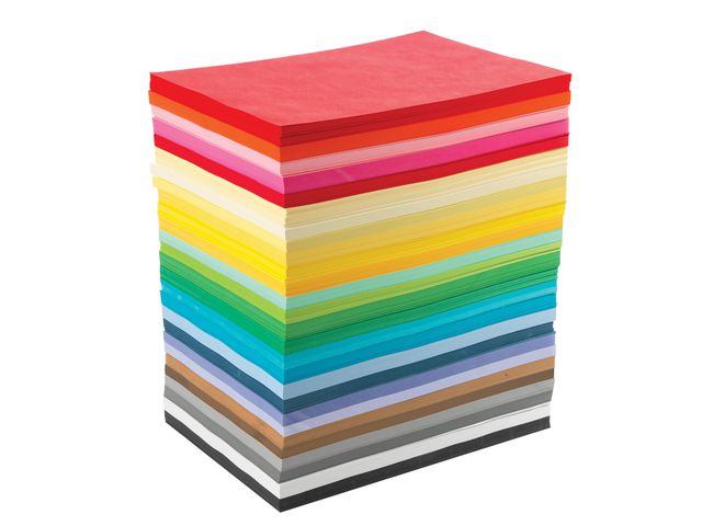 Tonpapper jumbopack A4 110g 2160/fp | Skola och förskola - Hobbypapper - Färgat | Kontorsexperten